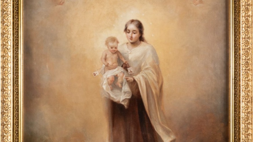 Cultura restaura dos obras clave del Muram y recibe una pintura de Wssel de Guimbarda