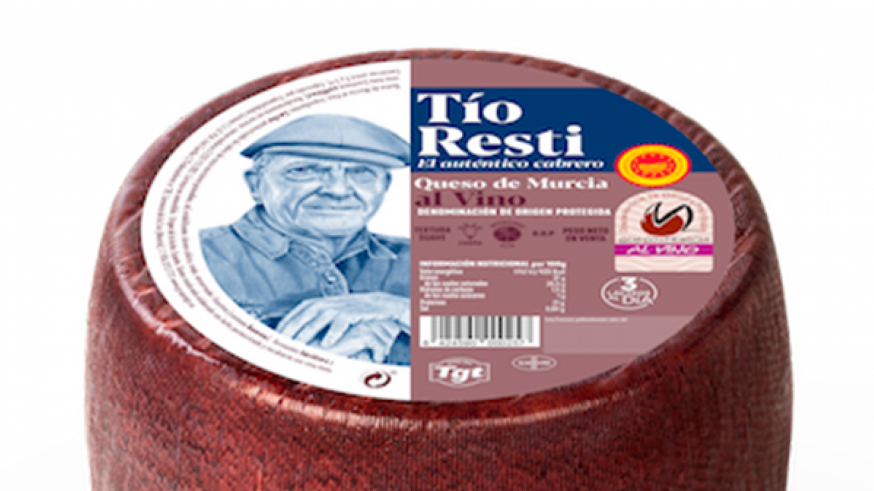 El queso "Tío Resti" de Murcia al vino es elegido el mejor queso madurado de cabra de España en los Premios Alimentos de España 2026