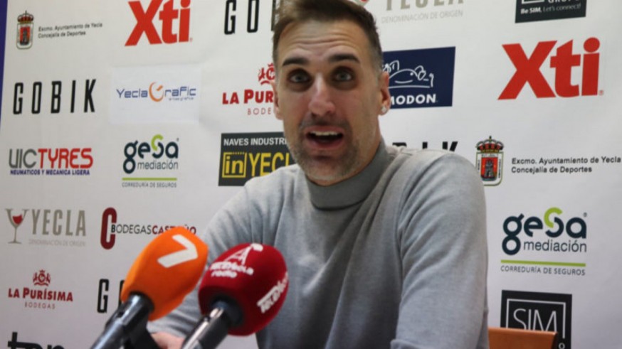 Ubai Luzardo, jugador del Yeclano Deportivo