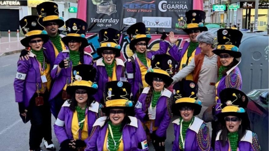 Águilas. Mujeres de bandera en el Carnaval