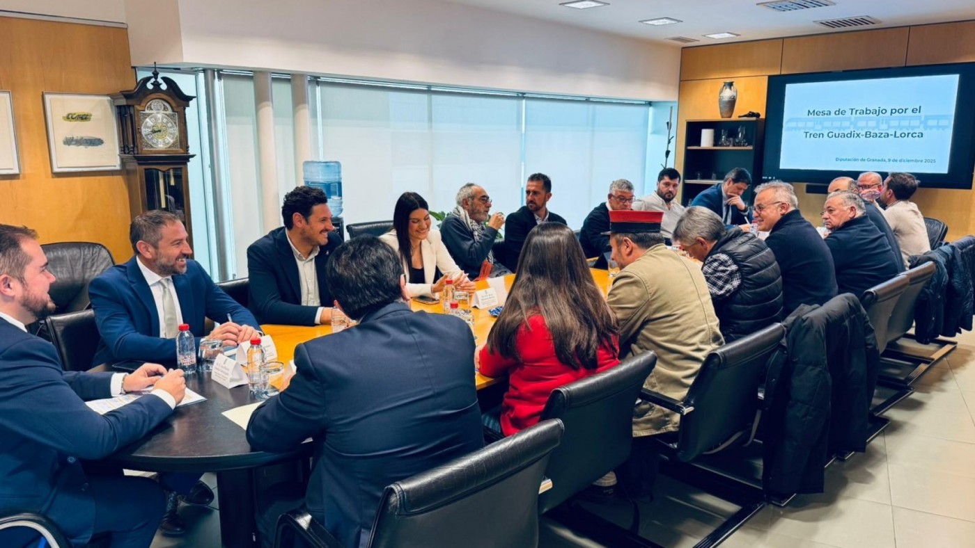 Piden al Ministerio de Transportes retomar la reapertura de la línea férrea Lorca-Guadix
