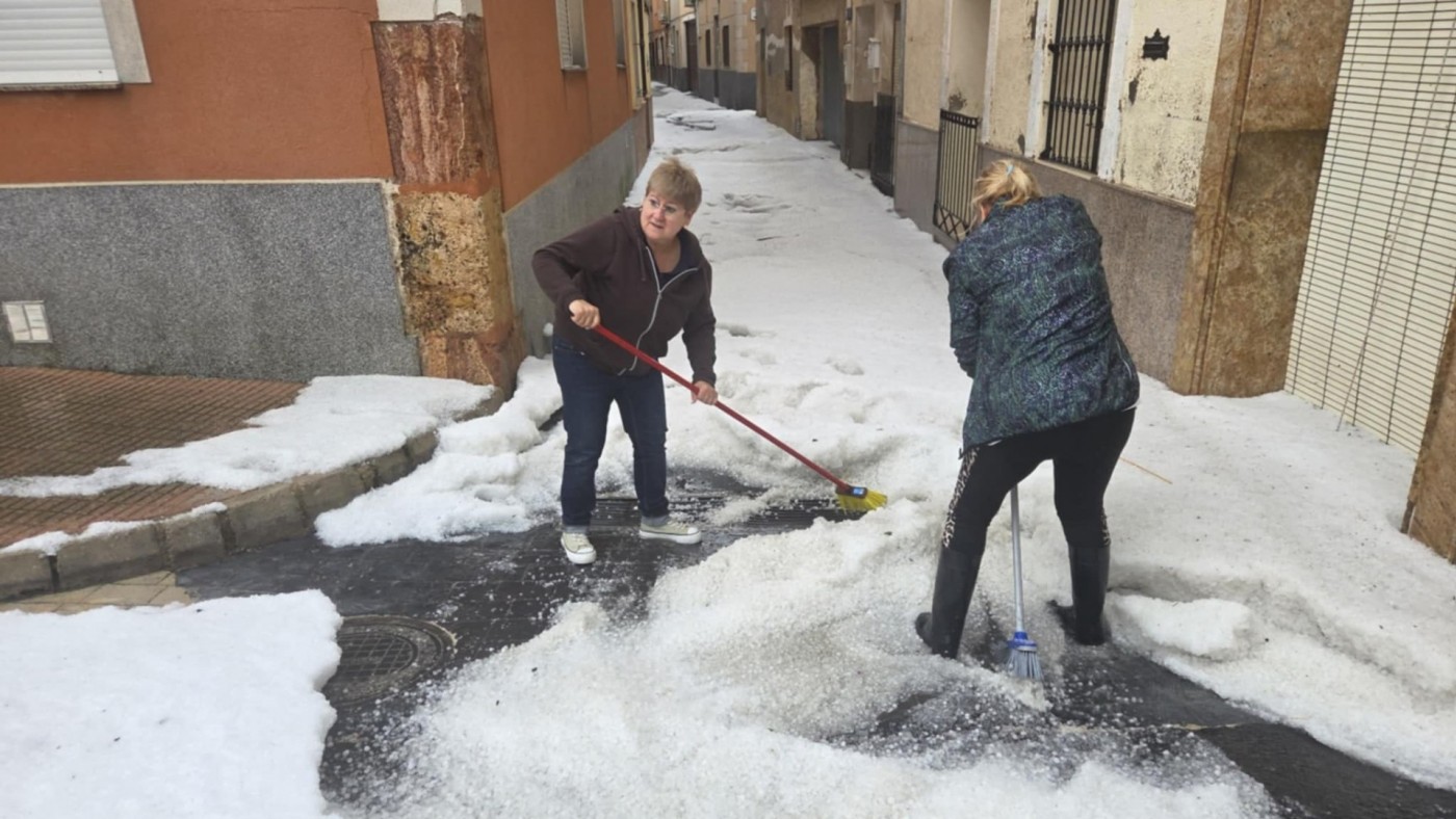 El granizo golpea la Región: preocupación por los daños en cultivos