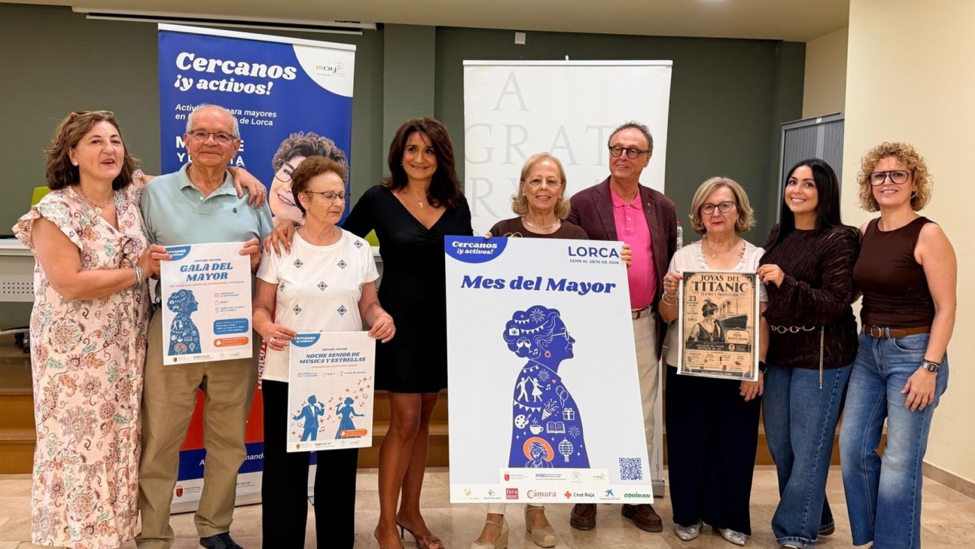 Lorca amplía la Semana del Mayor a más de un mes