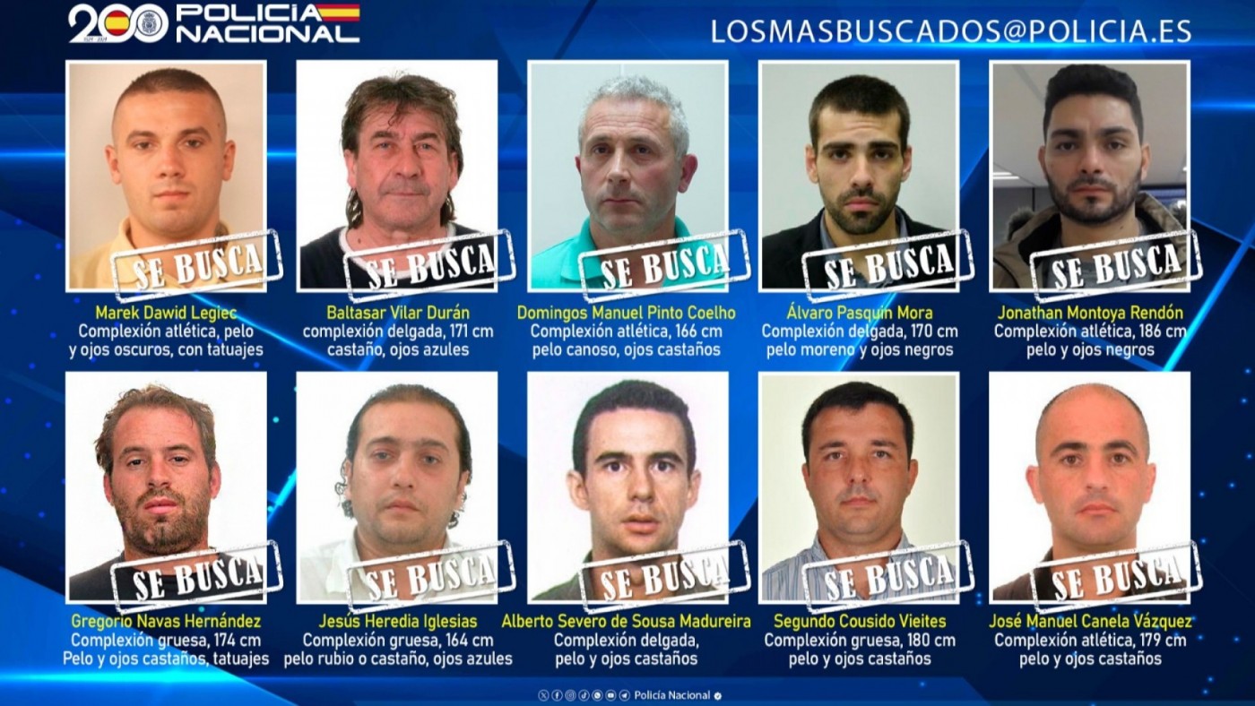 ¿Conoces a uno de los 10 fugitivos más buscados por la Policía?