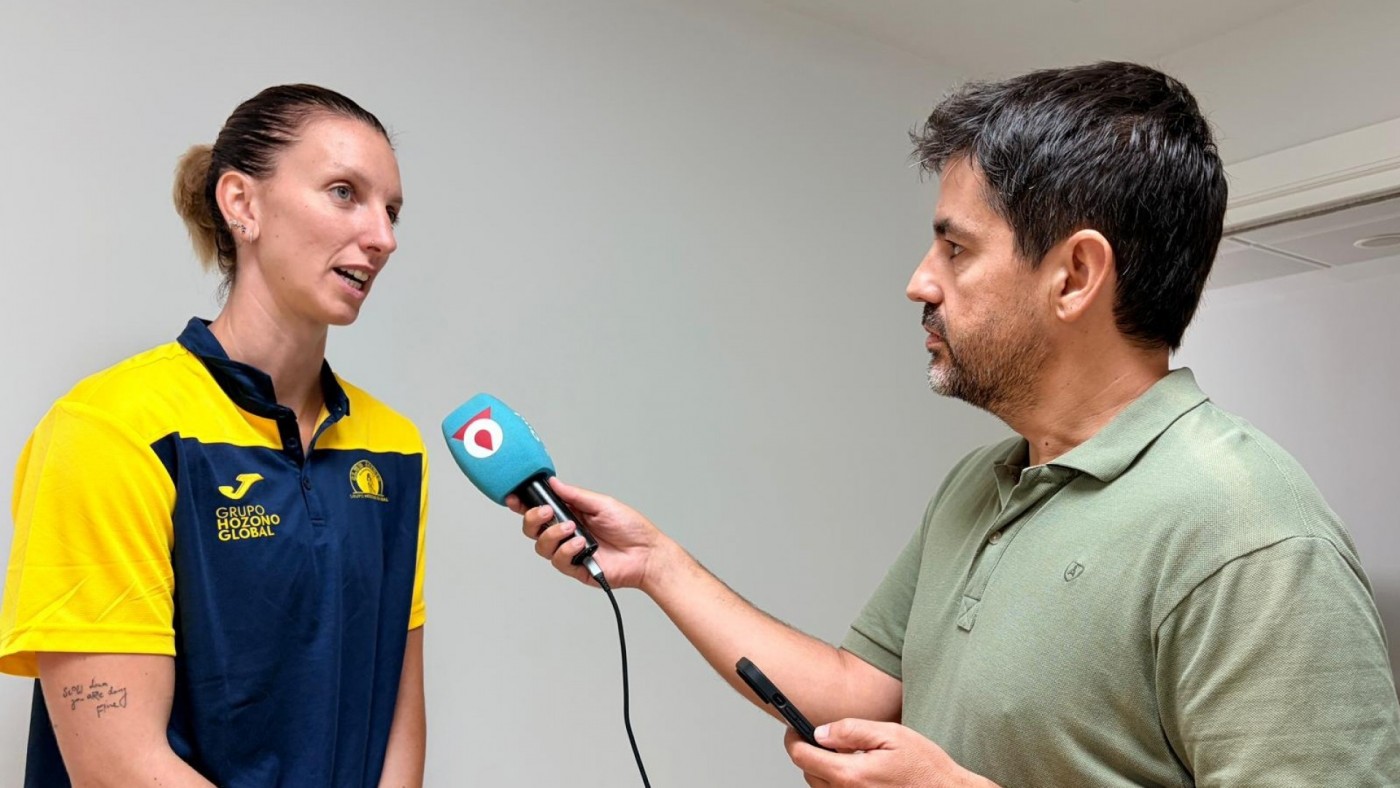 Laura Gil: "Quiero seguir disfrutando en Alcantarilla"