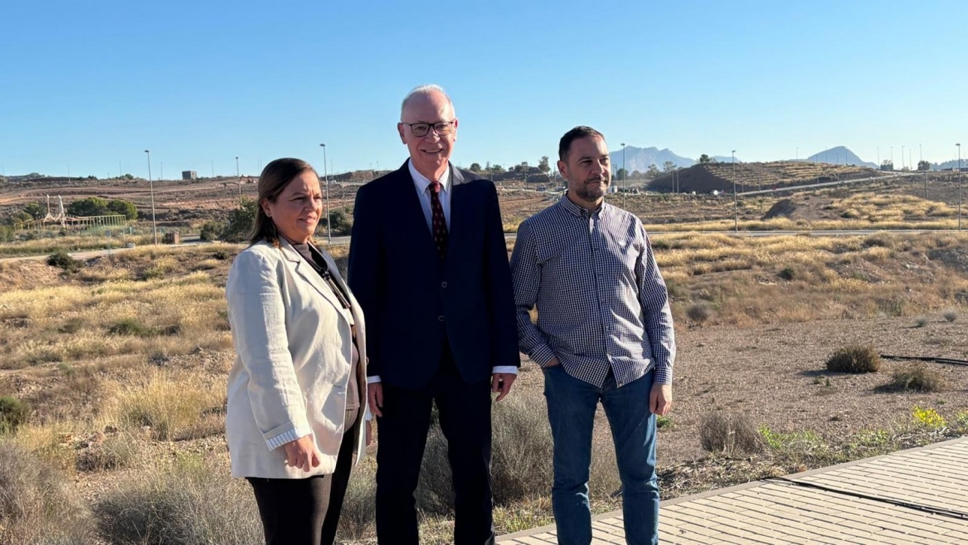 Las obras de urbanización de Nueva Condomina avanzan con la previsión de iniciar 800 viviendas en 2027