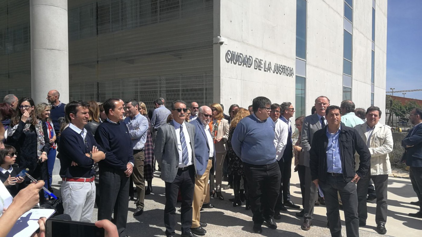 Concentración en la Ciudad de la Justicia