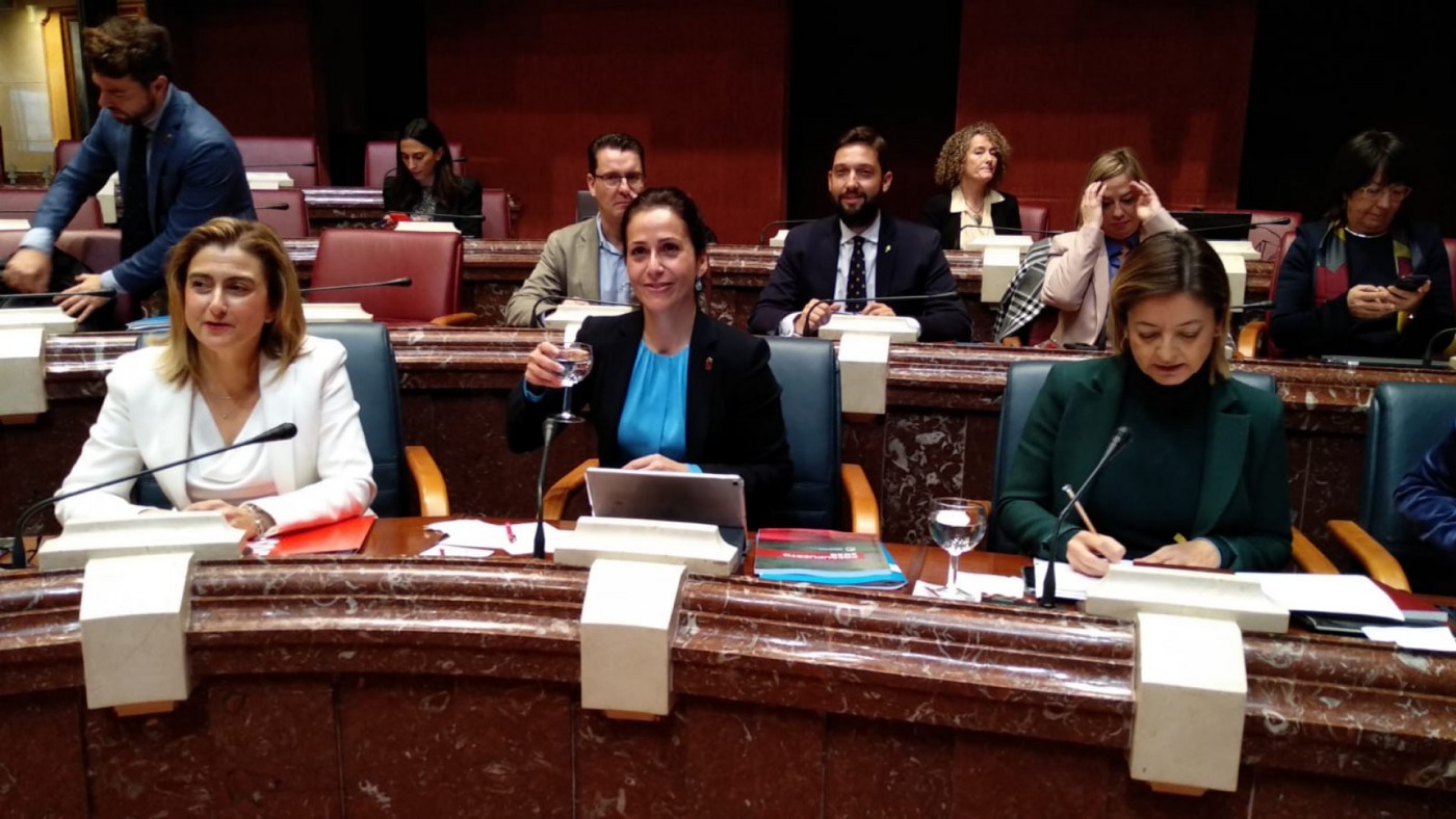 Cristina Sánchez, en su comparecencia en la Asamblea