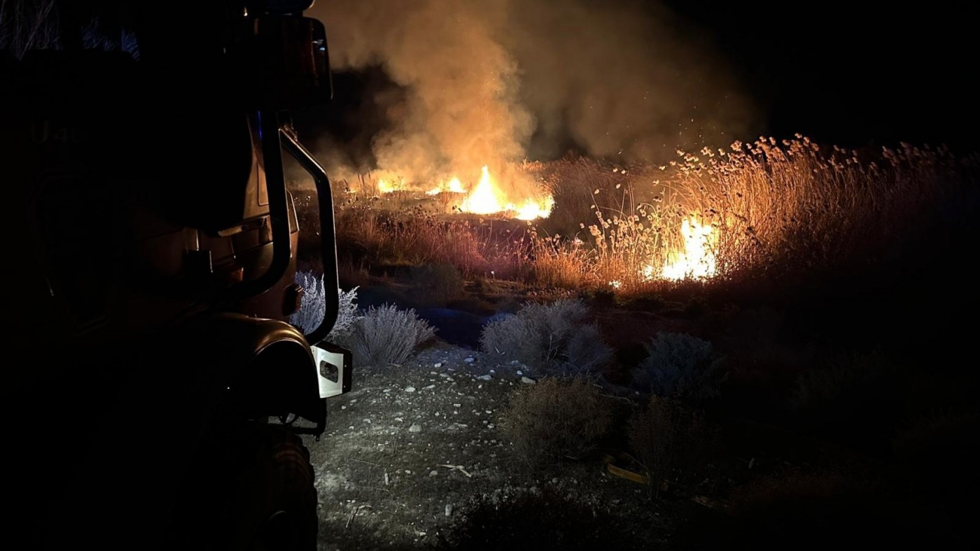 Cuatro atendidos por intoxicación en un incendio en Águilas | ORM