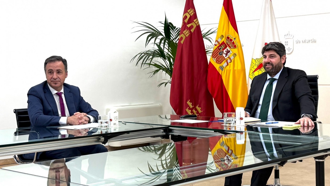 La Comunidad redactará con el Ayuntamiento de Aledo un proyecto para optar a ayudas de regadío