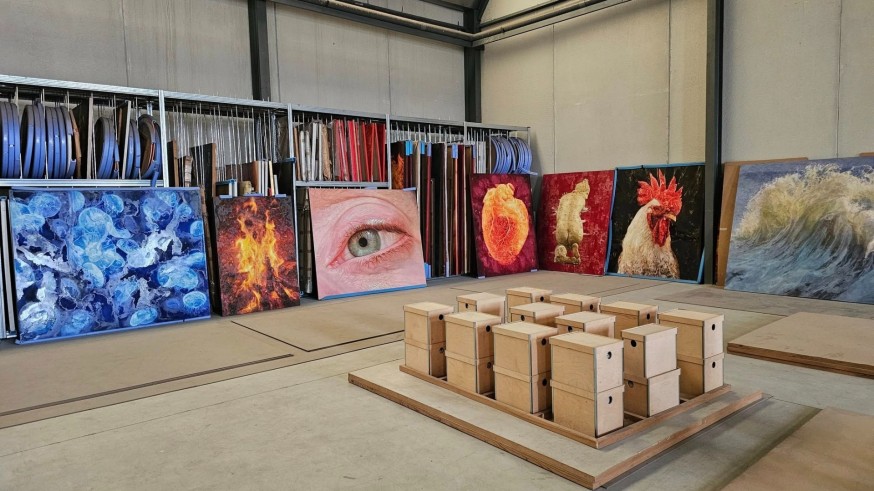 Pintores murcianos abren sus estudios al público por Navidad