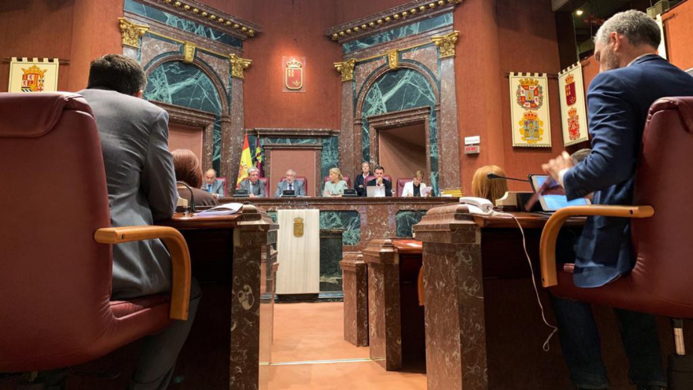 Pleno sobre Lorca en la Asamblea Regional
