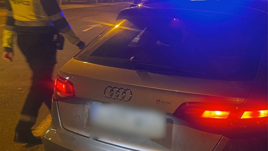 Detenida en Murcia por circular en sentido contrario y cuadruplicar la tasa de alcoholemia