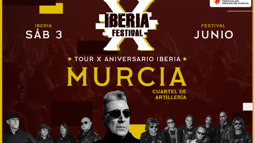 El Iberia Festival llega a Murcia por su X aniversario