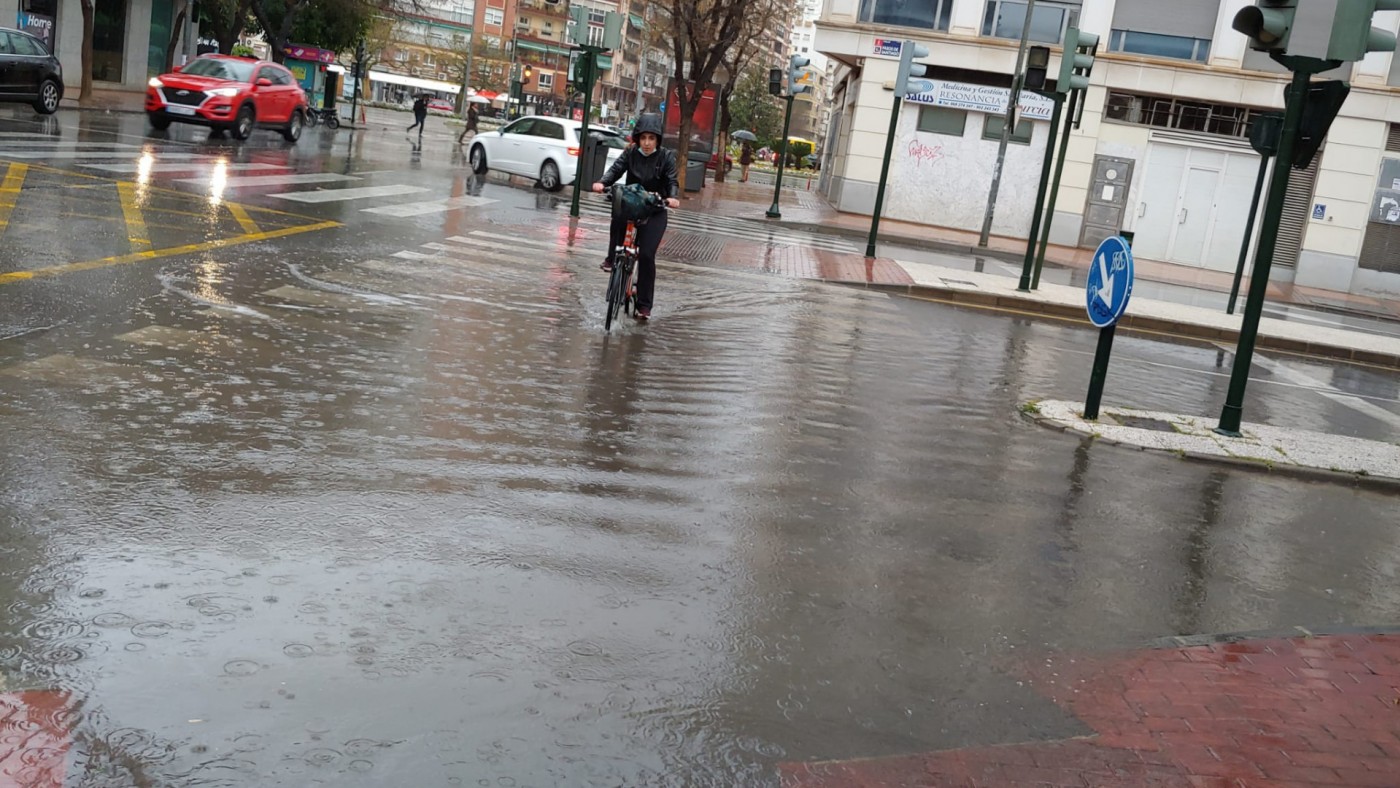 Activado el dispositivo especial en la ciudad de Murcia ante la previsión de fuertes lluvias