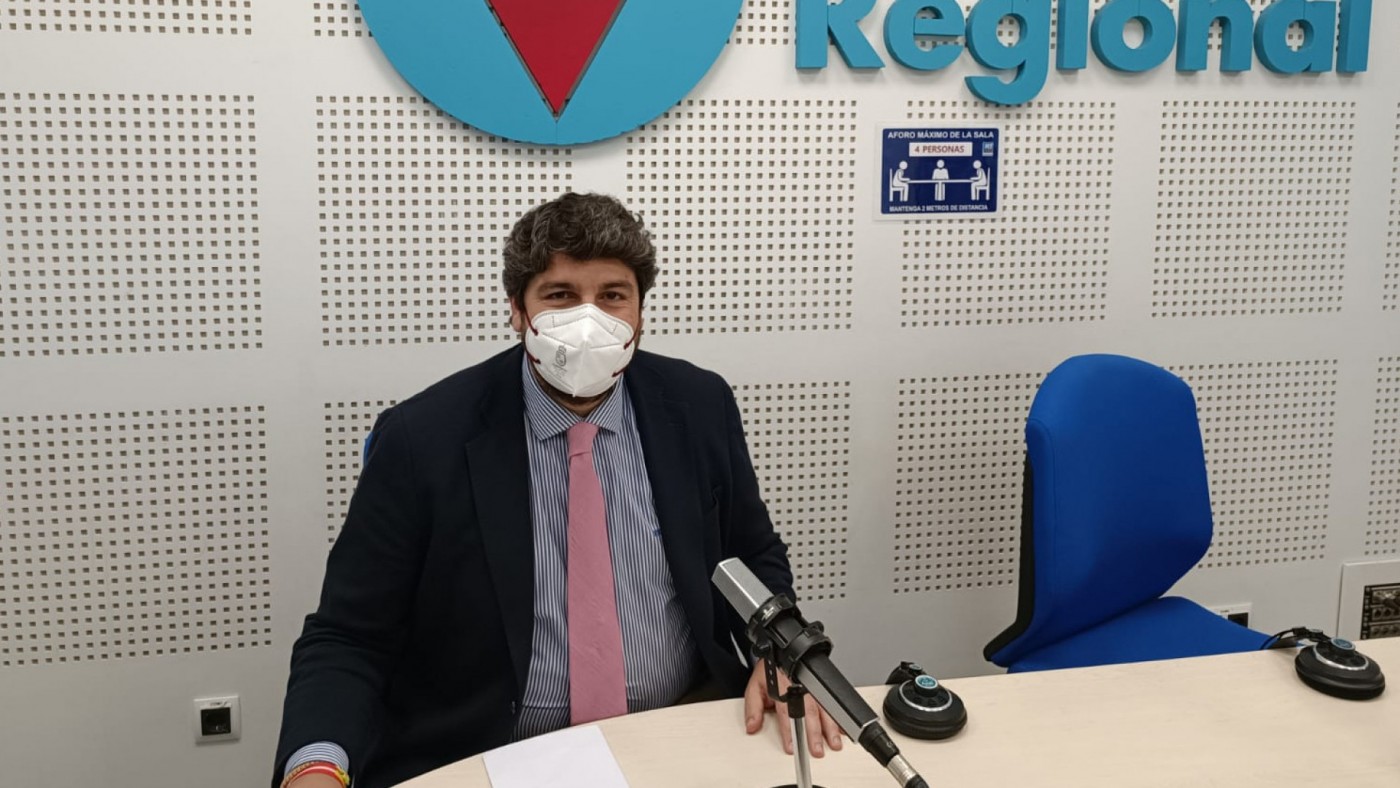 López Miras: "El Gobierno está tal y como lo conocen"