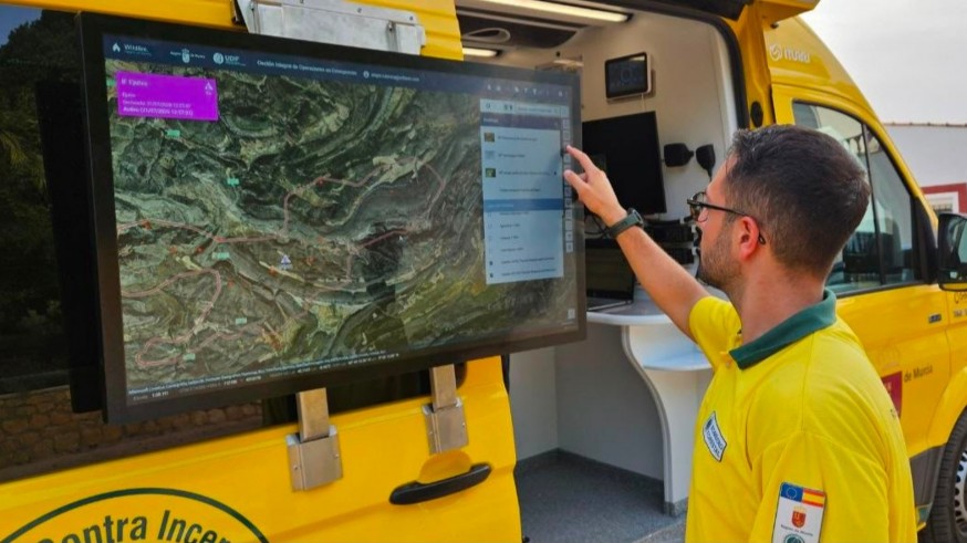 La tecnología que crea gemelos digitales de los incendios