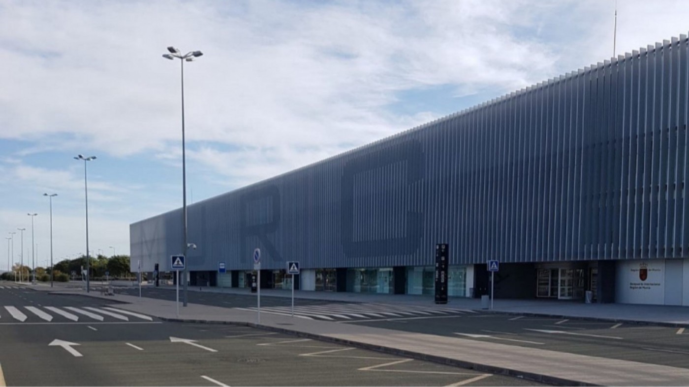 El Aeropuerto de Corvera roza el 3 % de crecimiento en julio