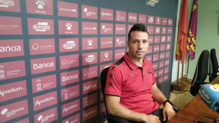 Diego Giustozzi: "ElPozo Murcia no le tiene ningún miedo al Ínter"