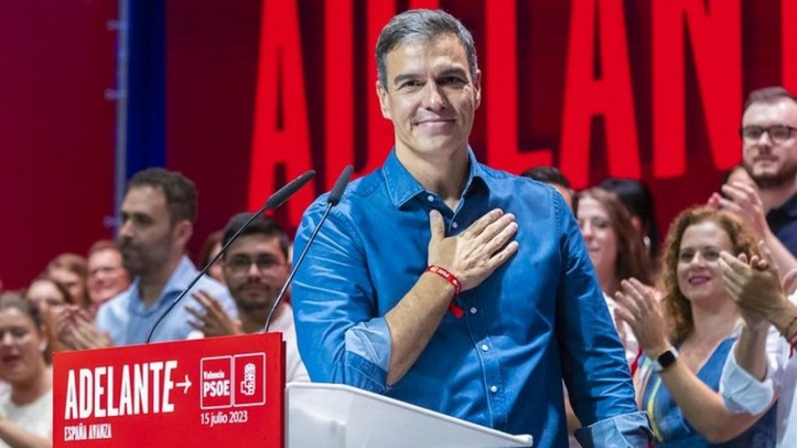 Sánchez apela a su trayectoria profesional para "contra todo pronóstico" ganar las elecciones