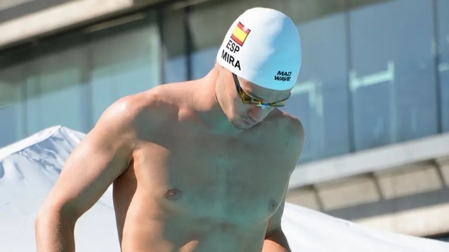 Diego Mira se queda fuera de la final del Europeo en 400 estilos