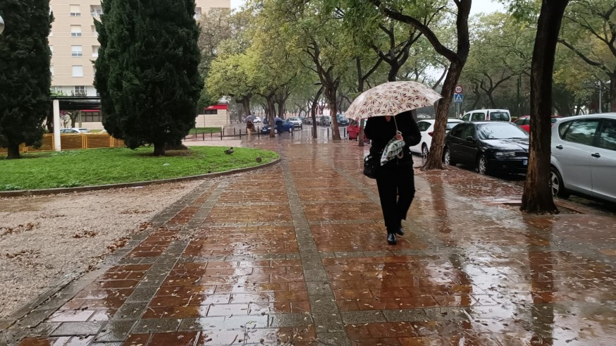 La borrasca Evelyn dejará lluvias el martes y el miércoles en la Región