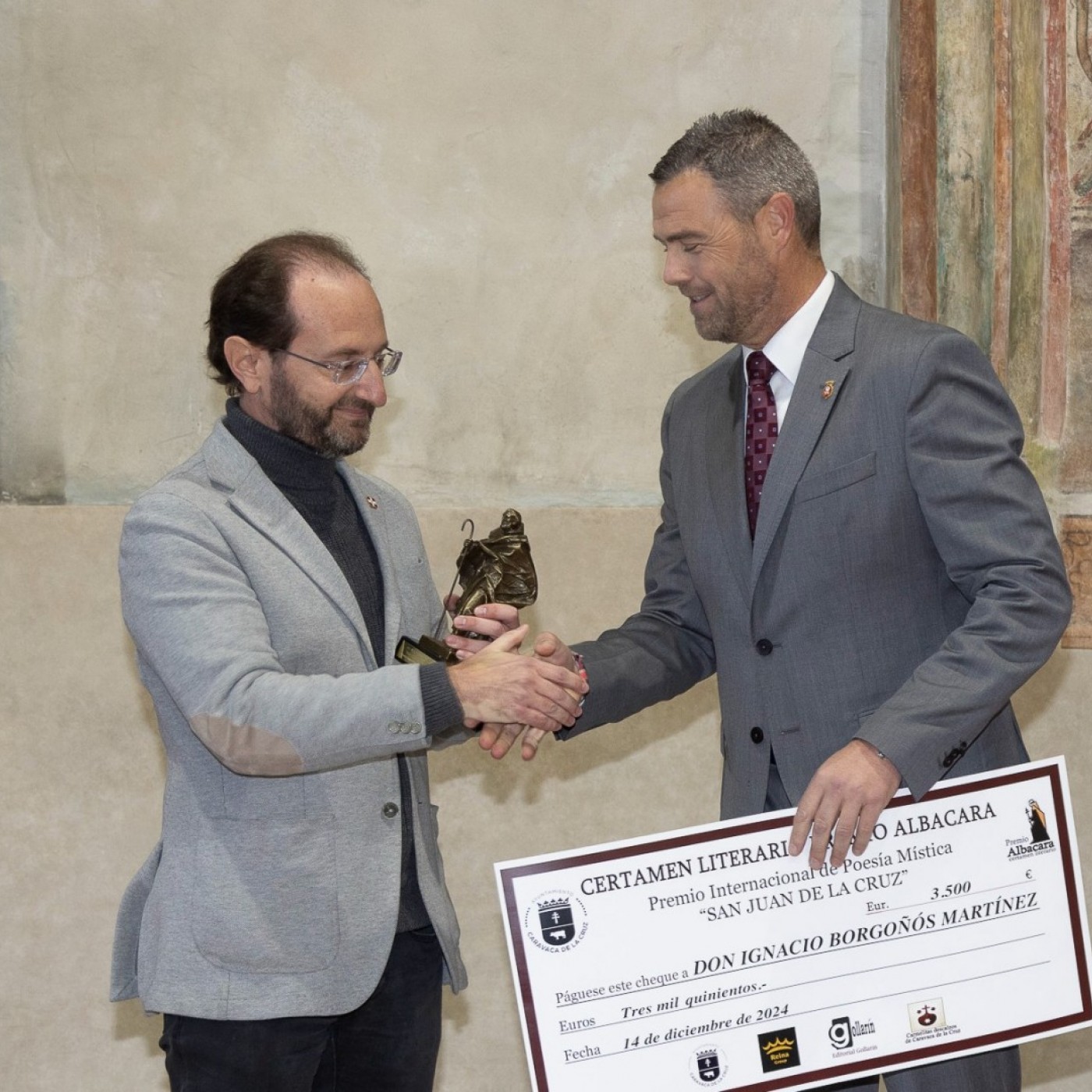 PLAZA PÚBLICA T06C082 Ignacio Borgoñós, premio de Poesía Mística «San Juan de la Cruz» (02/01/2025) — PLAZA PÚBLICA cover