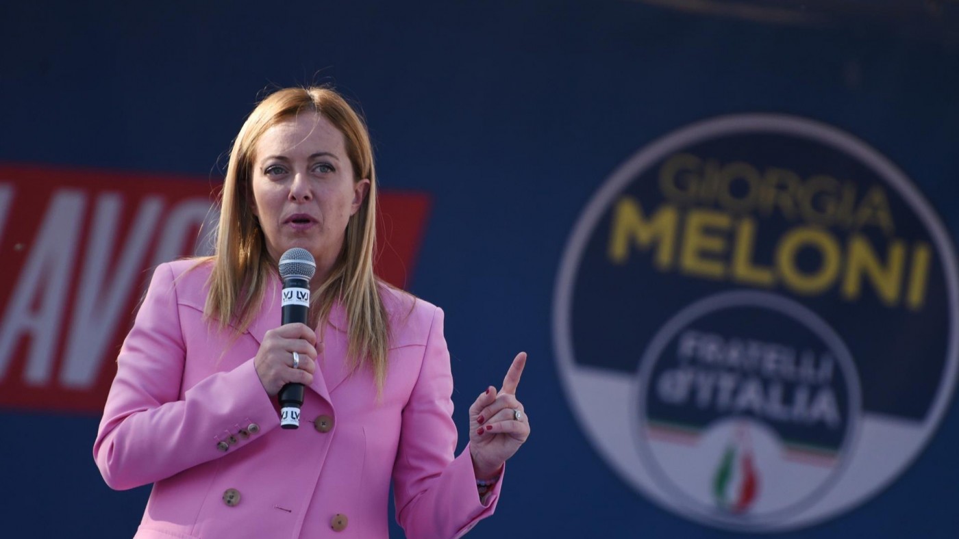 La ultraderechista Georgia Meloni gana las elecciones en Italia, según los sondeos