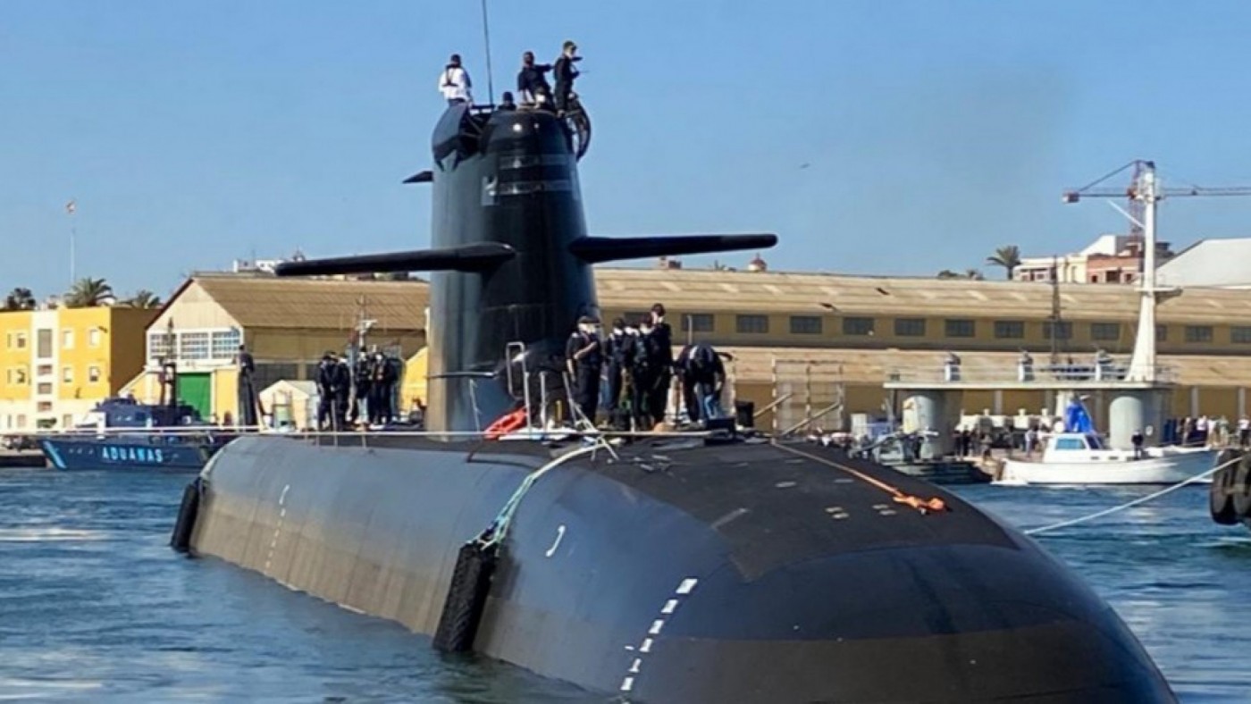 El submarino 'Isaac Peral' será varado este viernes para montar el periscopio de ataque