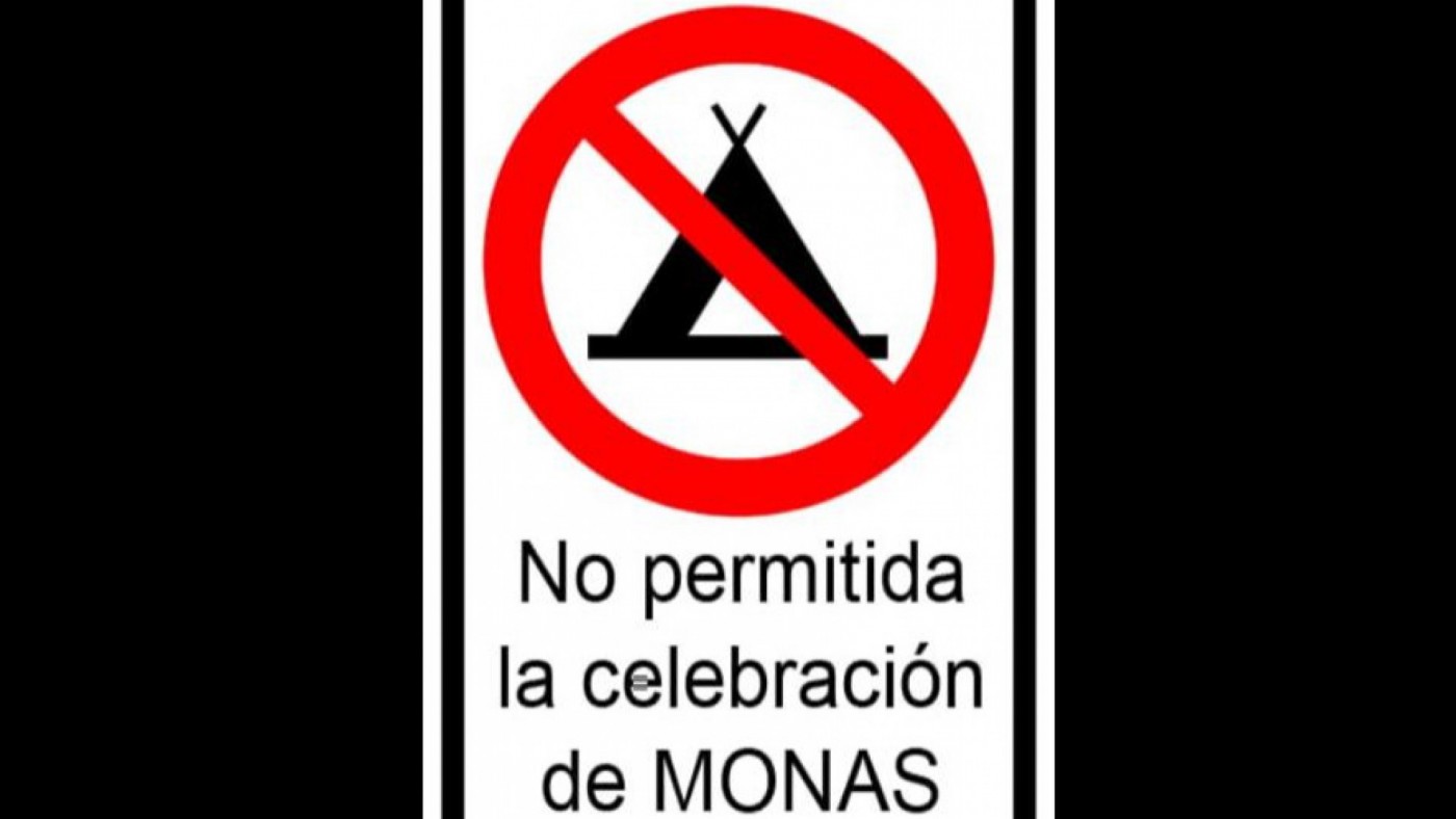 El ayuntamiento de Águilas recuerda que no se pueden celebrar las tradicionales "monas" entre personas no convivientes