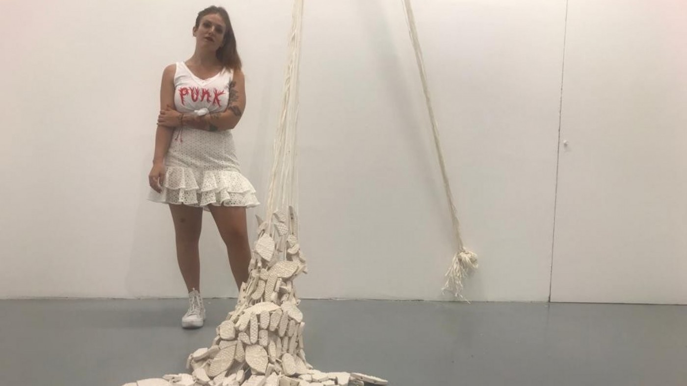 "Nadie sabe lo que puede un cuerpo", exposición de Paloma de la Cruz en la Galería T20 de Murcia
