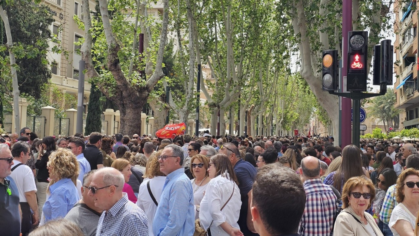 Los hoteles de Murcia rozan el lleno técnico en Viernes Santo y en el Entierro de la Sardina de 2024