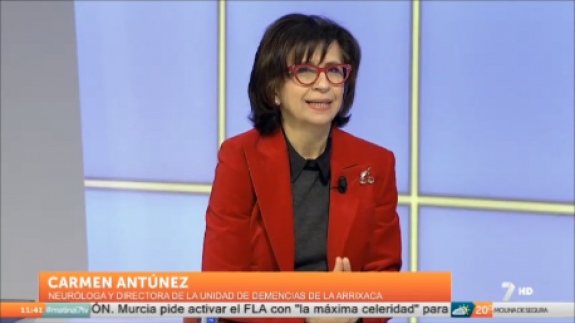 Carmen Antúnez en La7 Tv