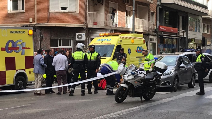 Servicios de emergencia en el lugar del suceso