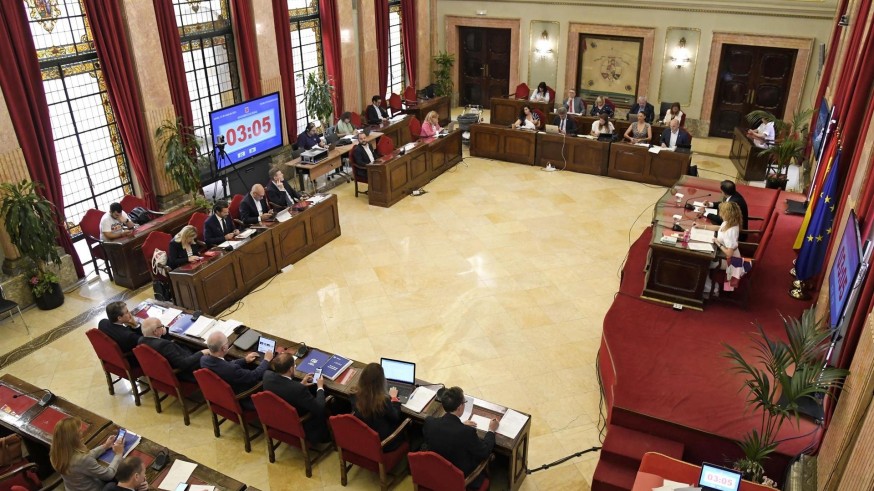 El último pleno de Murcia aprueba 20,6 millones para inversiones