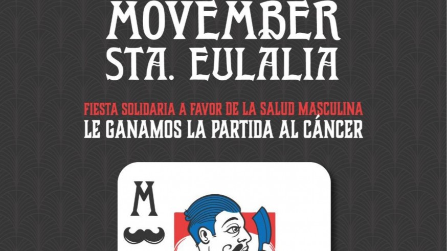 Movember: Festival solidario en Santa Eulalia