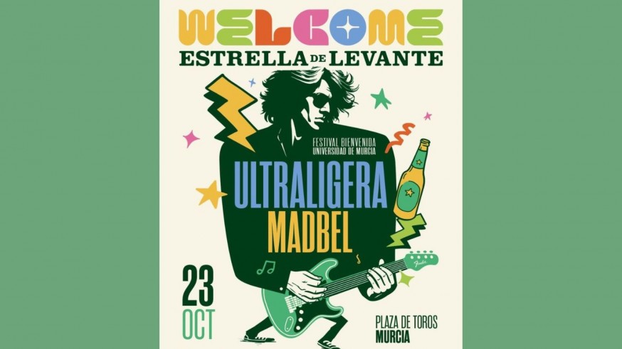 Madbel sustituye a Funambulista en el concierto Welcome Estrella de Levante de esta noche en Murcia