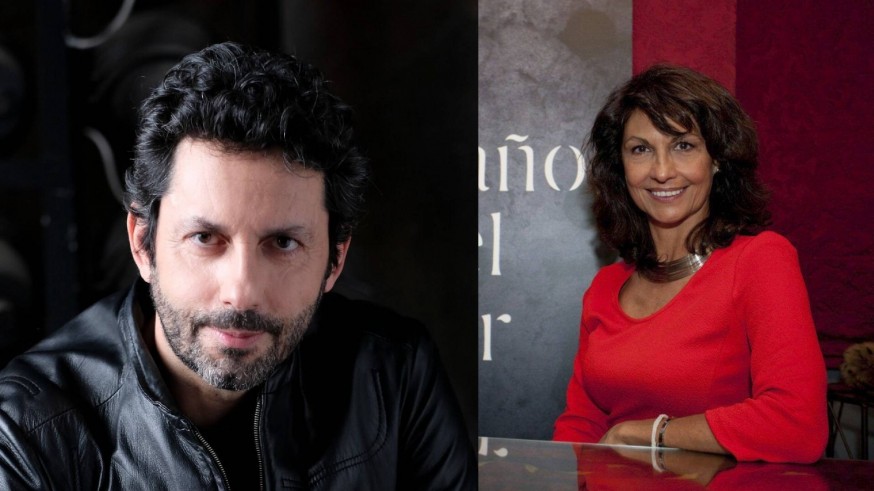 Dúo de lujo en Cartagena Negra: Manuel Ríos San Martín y Cristina Higueras