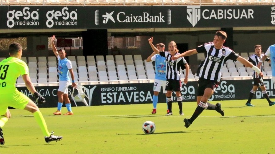El Cartagena B consigue su primera victoria de la temporada frente a El Ejido (1-0)