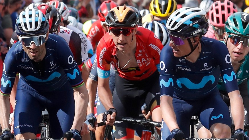 Enric Mas gana el Giro dell'Emilia en otra gran actuación de Valverde