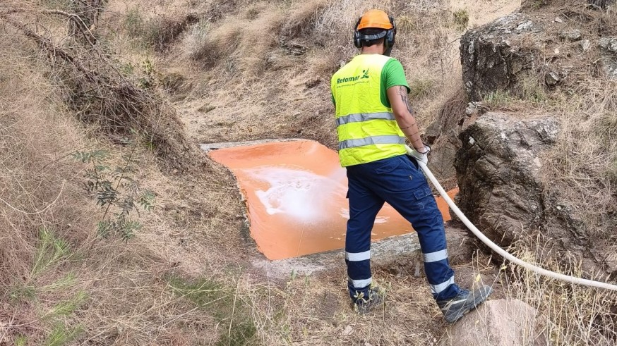 El Majal Blanco garantiza agua para su fauna durante el verano