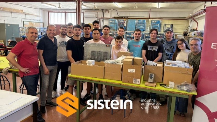 SISTEIN y Fundación Excelem donan 71.000€ en material industrial para impulsar la Formación Profesional