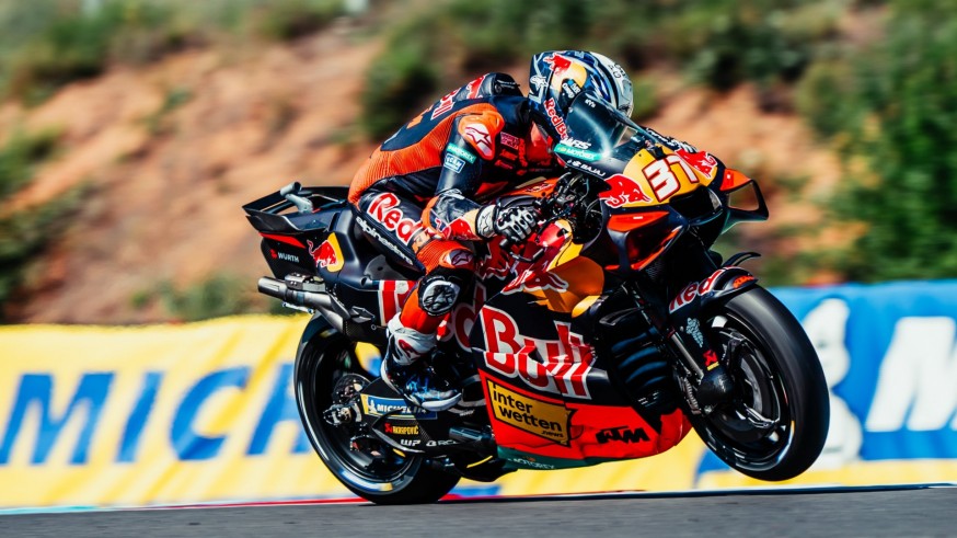 La KTM deja tirado de nuevo a Acosta y Aldeguer termina sexto
