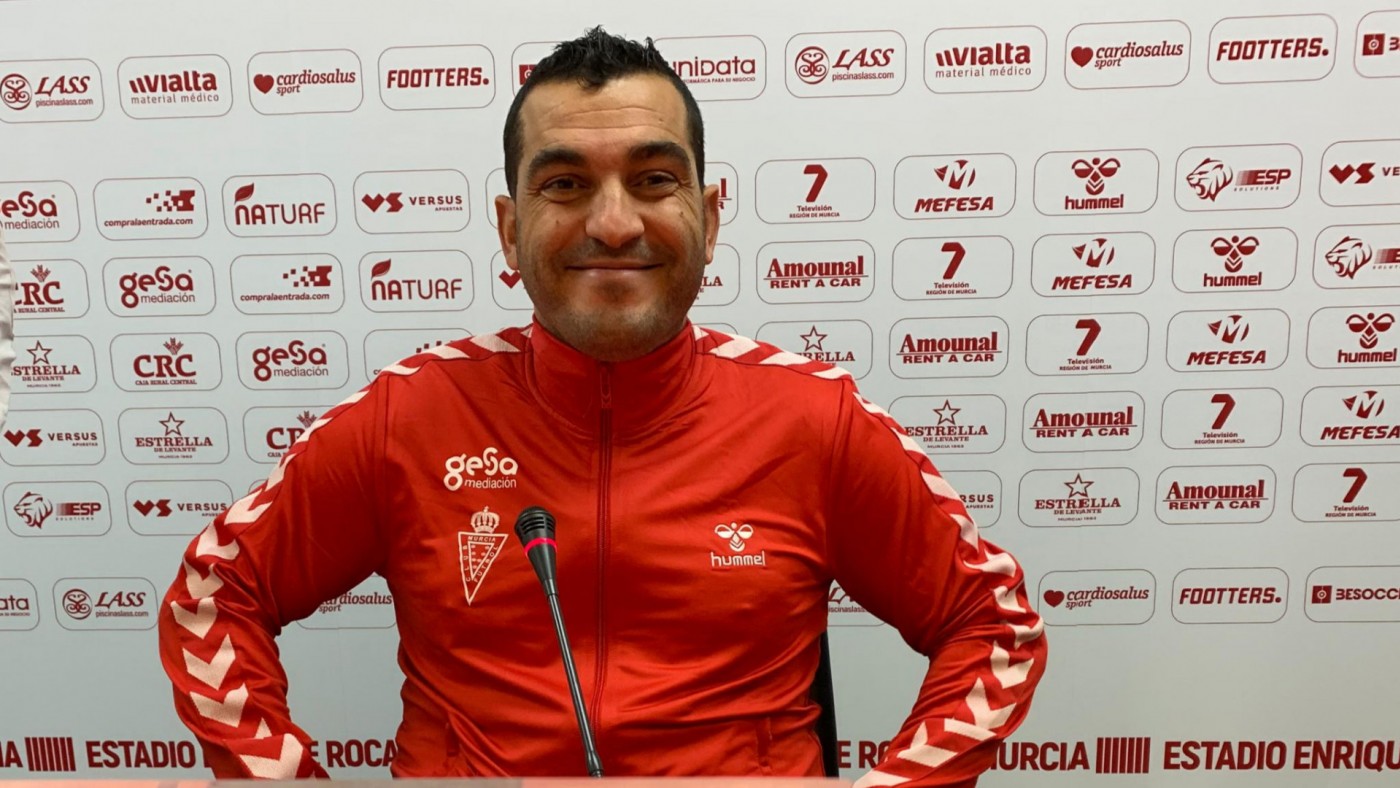 Adrián Hernández: "La euforia se terminó el domingo último porque esperamos un gran Yeclano"