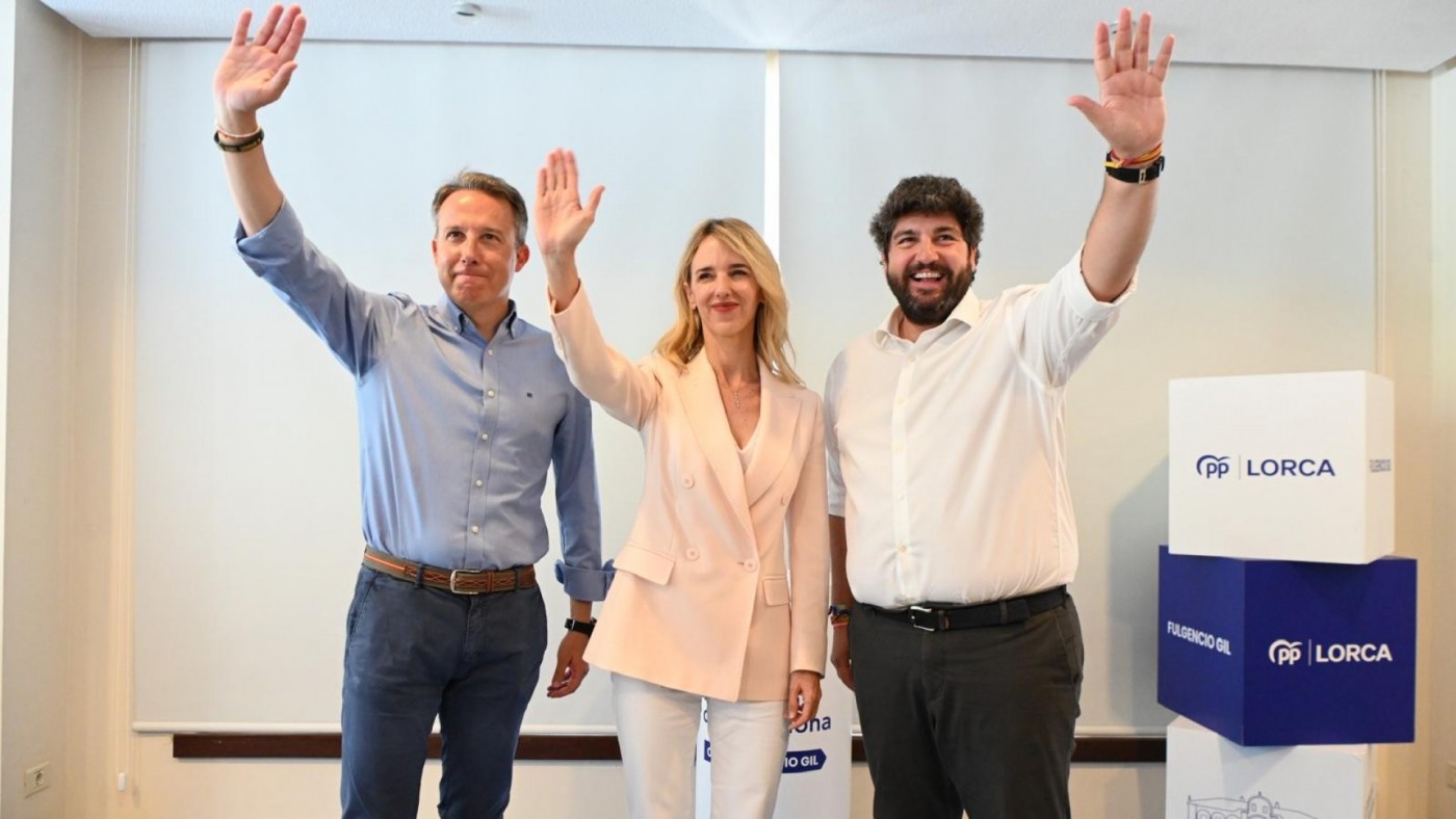 López Miras: "Murcia se juega que se nos trate con justicia en infraestructuras en estas elecciones europeas"