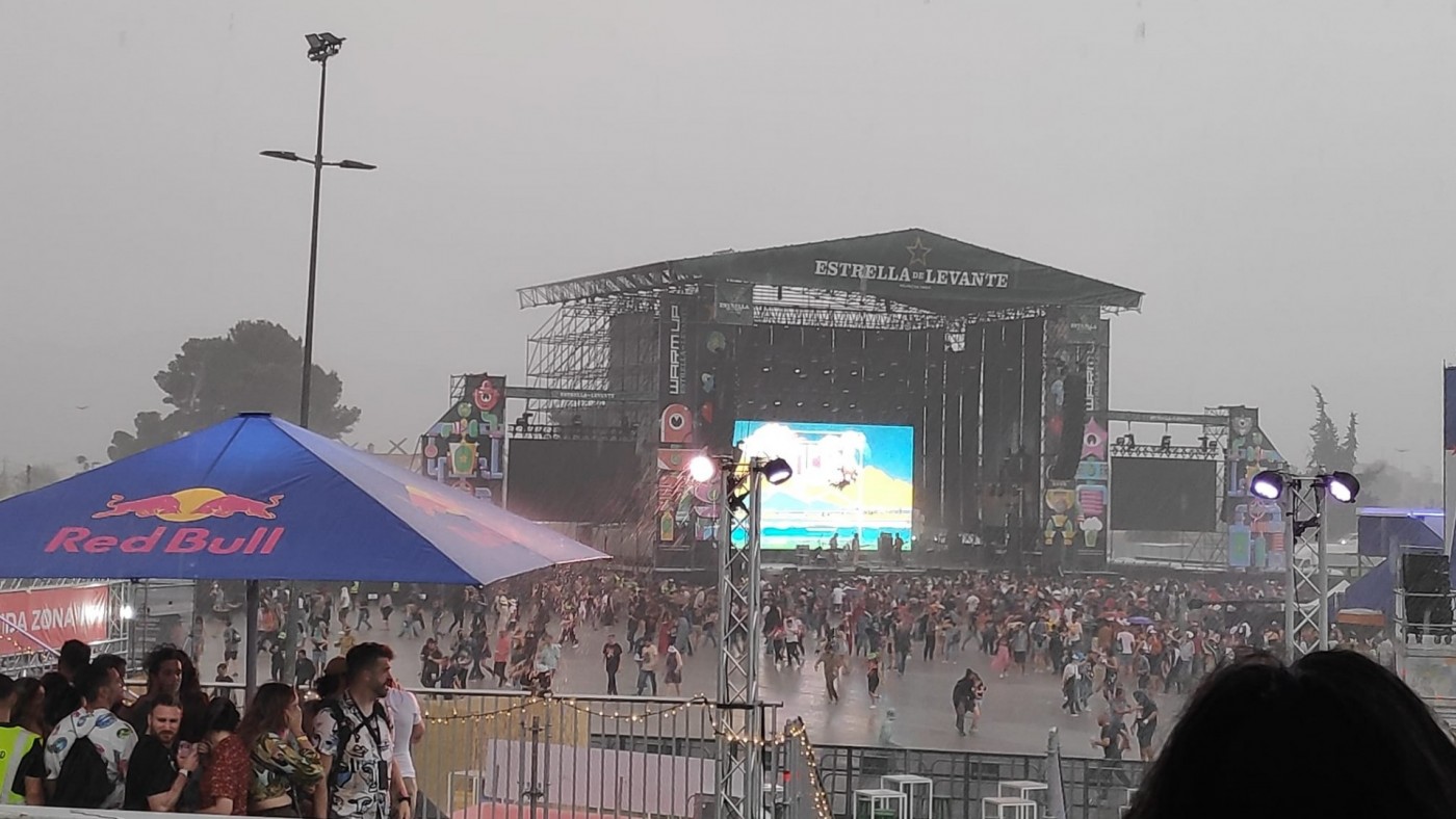 Suspendido el festival Warm Up por las lluvias