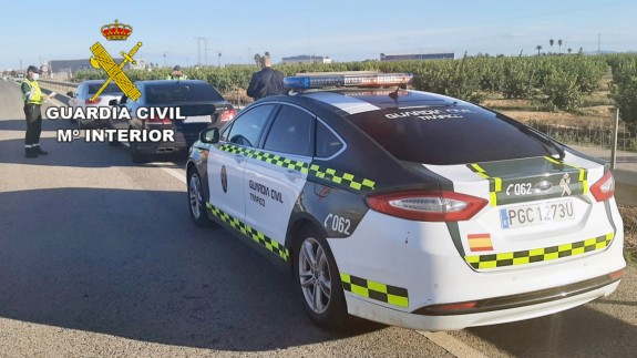 Sorprendido un conductor a 194 km/h en un tramo señalizado a 100 entre Balsicas y San Javier