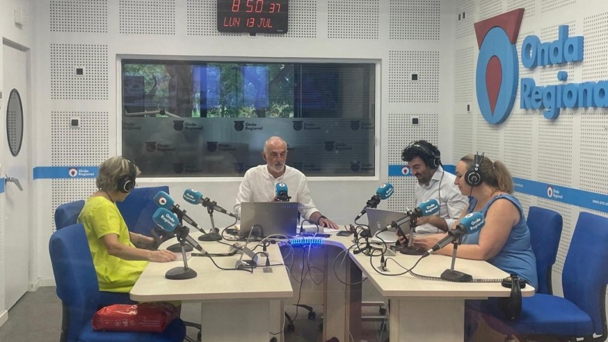 María Bolarín, Paco Valdés, Isabel Zúnica y José Luis Romero analizan las noticias del día en Onda Regional