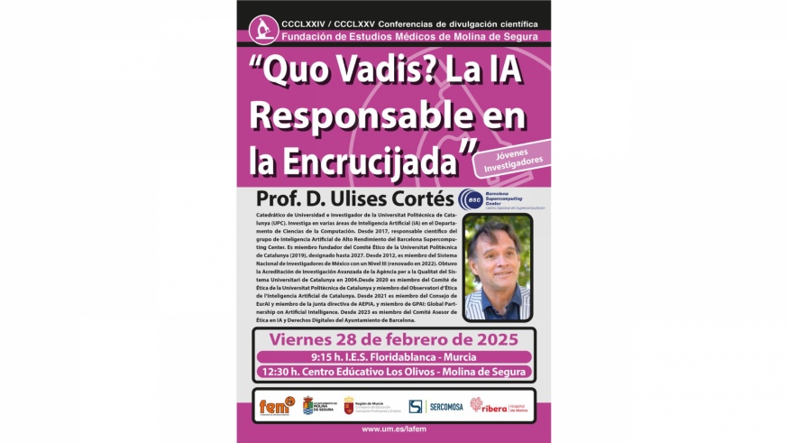 “Existe una brecha digital frente a la educación tecnológica” en Inteligencia artificial. Ulises Cortés, investigador en IA en la UPC