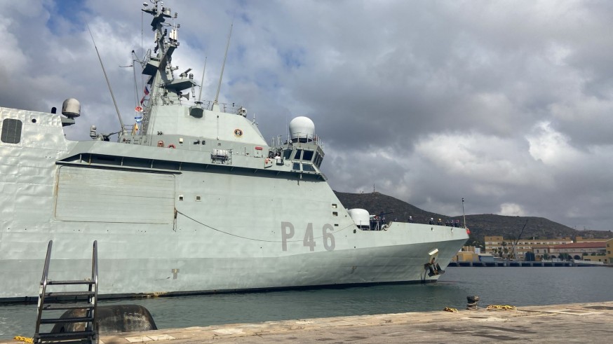 El buque ‘Furor’ regresa a Cartagena tras casi cinco meses de misión en el Golfo de Guinea